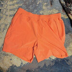 Lululemon Pace Breaker Linerless 7" XL  Coral Kiss